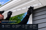 Polycarbonate Screwless Mounting System Covers (25cm) COMING SOON!