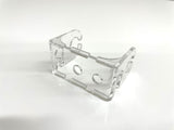 Clear Polycarbonate Mounting Clip