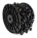 500ft Spools– E26 Base - black wire - 24 inch spacing